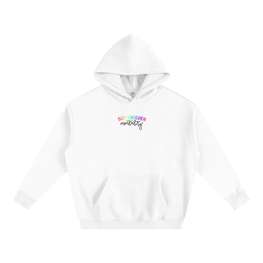 BuffUnicorn Mentality Hoodie w Black Logo