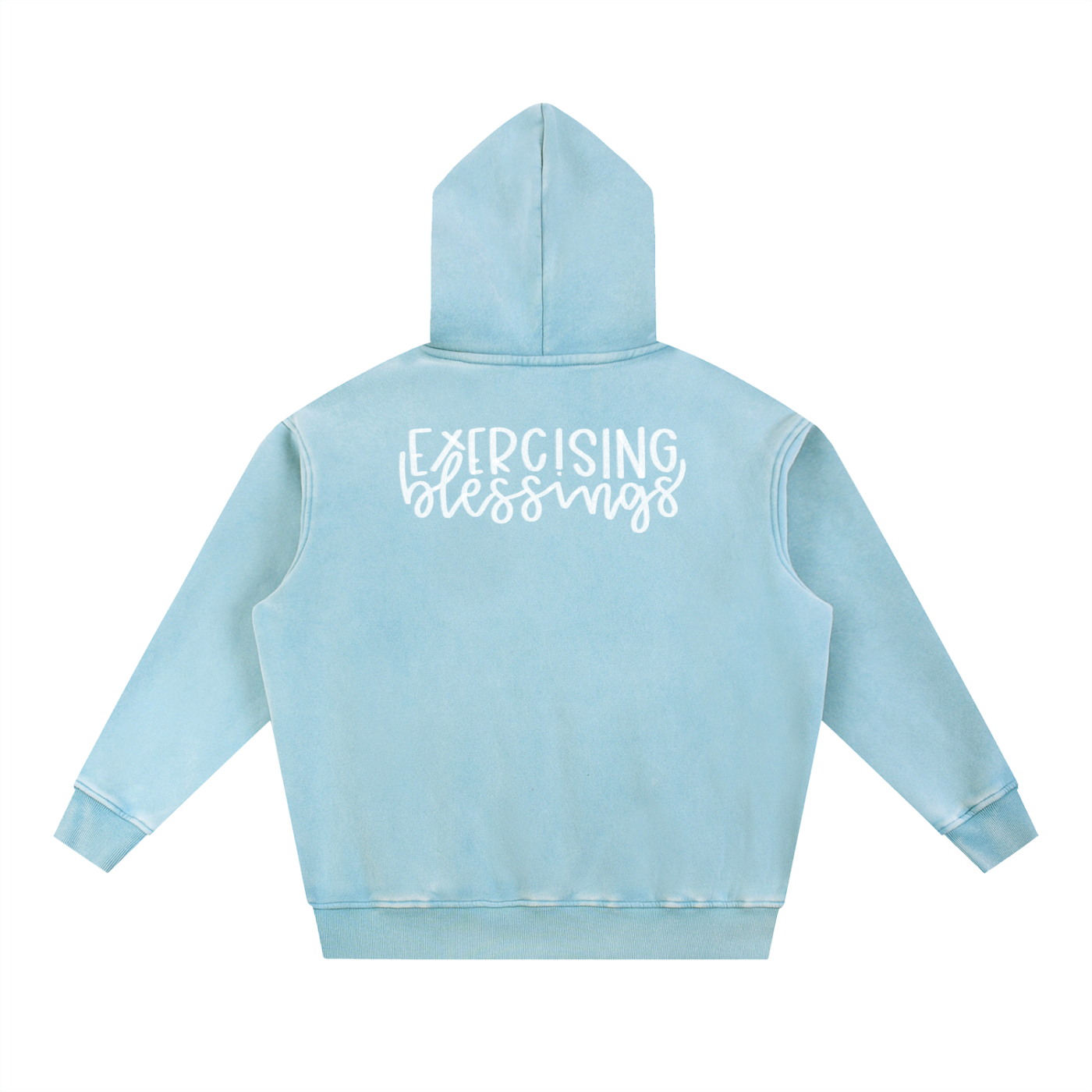 Exercising Blessings Fleece Hoodie
